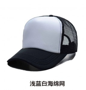 热转印帽子海绵帽 热转印帽子DIY棒球帽 Sponge mesh baseball cap