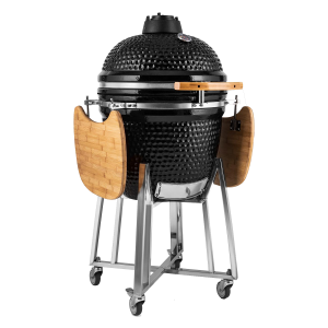 Auplex factory OEM Green Black Ceramic Big Joe Kamado Grill 21 27 29 Inch & Meat Smoker BBQ with Charcoal & Garden Outdoor