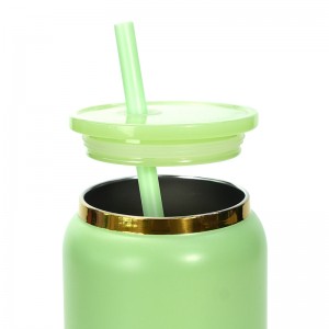 16oz Double Wall Stainless Steel Insulated Sublimation Blank 16oz电镀可乐罐