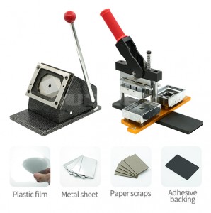 90*65mm Online Wholesaler Multiple Sizes Magnet Making Machine Paper Product Button Badges Fridge Pin Photo Magnet Magnet Making Machine 80*53mm