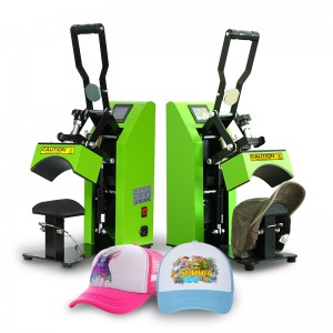 Hat Press Sublimation Transfer Cap Heat Press Machine 半自动烤帽机印帽机鸭舌帽渔夫帽旅游帽印logo