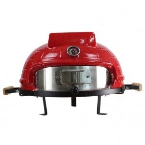 21 Inch Pizza Charcoal Pizza Oven Woodfired Oven Hot Selling Portable Mobile Pizza Baking Grill