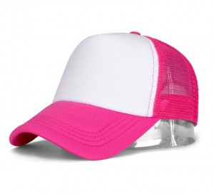 热转印帽子海绵帽 热转印帽子DIY棒球帽 Sponge mesh baseball cap