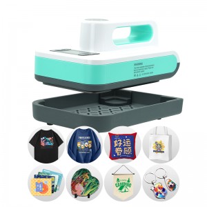 Easy Press Portable Heat Presses Mini Press Machine for t Shirts logo Printing Seal Package Etc 7.5*4.75inch heatpress