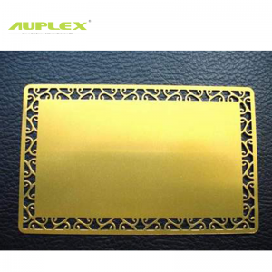 热升华金属名片Cheap Personalized Custom Logo Sublimation Business Card Maker Stainless Steel Blank Gold Metal Business Cards