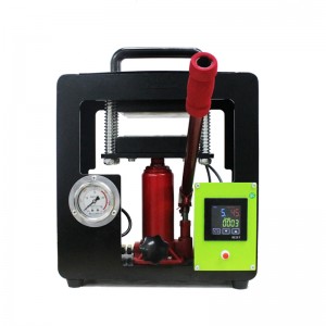 热转印松香机Rosin press液压热压机7吨可显示压力值