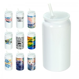 马卡龙可乐罐热升水壶16oz Cola Can Sublimation Blank Beer热转印水壶