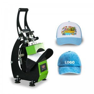 迷你帽机家用烫帽机便携式热转印烤帽机 mini heat press machine