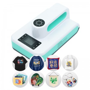 Easy Press Portable Heat Presses Mini Press Machine for t Shirts logo Printing Seal Package Etc 7.5*4.75inch heatpress