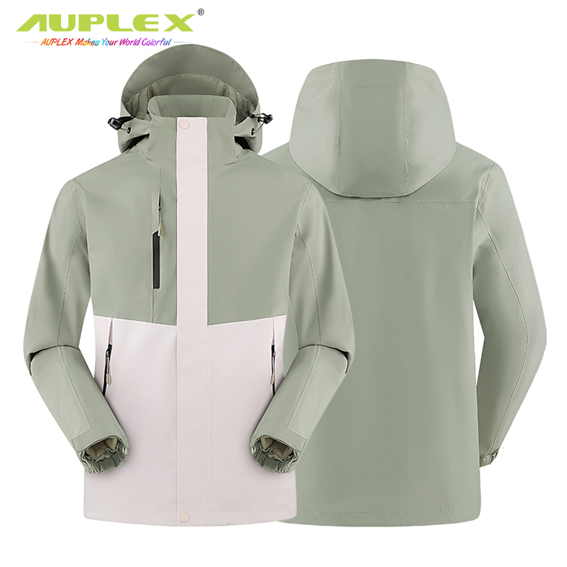 男女同款 3 in 1 Outdoor Jacket,拼色防风防雨徒步冲锋衣 Featured Image