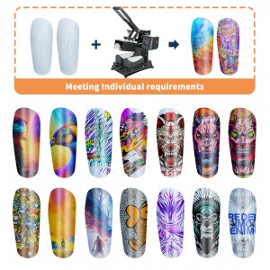 Sublimation Shin Guard Heat Press Machine足球护腿板烫画机护腿套转印定制logo鞋板