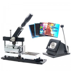 90*65mm square Button Badge Fridge Magnet Making Machine 80*53mm长方形胸章机