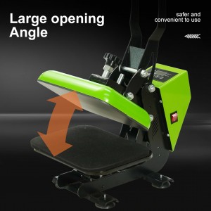 Heat Transfer Mini Sublimation Heat Press Machine T-shirt Printing烫画机小型21*28cm