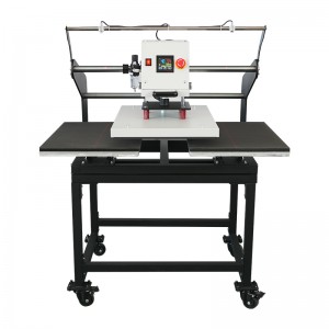 气动双工位Transferpresse 40×50 Dual Station Heatpress Pneumatic Automatic Open Sublimation Heat Press for T-shirt 40*60cm