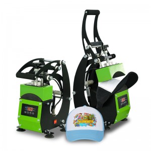 迷你帽机家用烫帽机便携式热转印烤帽机 mini heat press machine