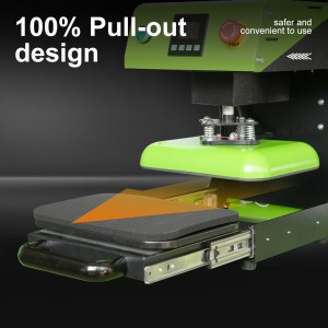 电动烫画机Automatic Electric Heat Press Machines鼠标垫印刷内裤印图