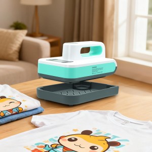 Mini Heat Press Machine T-Shirt Printing 迷你烫画机 烫标机17.3*11.5cm小型热转印机手持