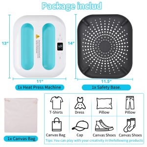 10*12 英寸手持烫画机 迷你热压机 Mini Heat Transfer Machine 家用小型热转印设备