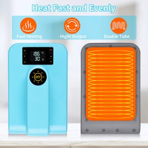 熨斗烫画机 8″*9.5″ Mini Easy Press Express Small HTV Vinyl Sublimation Transfer Portable Heat Press Machine