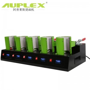 五工位烤杯机 Cheap 5 Mug Press Machines for Sublimation Mug Heat Transfer Printing T Shirt