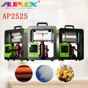 AP2525液压松香机双面加热机器Hydraulic Rosin press 2-5 Ton pressure