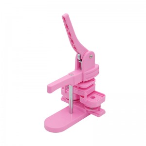 多合一冰箱贴制作机可换模具按压省力胸章diy儿童塑料徽章机器工厂 Factory Supply All-in-One Refrigerator Magnet Button Maker Machine