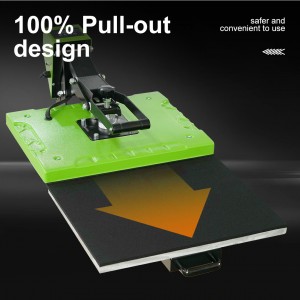 High Pressure Heat Press Machine Size 38x38cm/ 40x50cm/40x60cm多尺寸烫画机抽拉烫印机可套衣