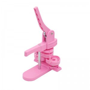 多合一冰箱贴制作机可换模具按压省力胸章diy儿童塑料徽章机器工厂 Factory Supply All-in-One Refrigerator Magnet Button Maker Machine