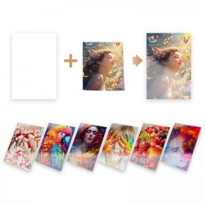 Heat Transfer Photo Printing Metal Coated Plate Sublimation Aluminum plate for sublimation升华铝板人像海报板婚纱板