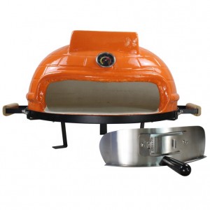 21 Inch Pizza Charcoal Pizza Oven Woodfired Oven Hot Selling Portable Mobile Pizza Baking Grill