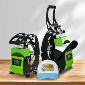 迷你帽机家用烫帽机便携式热转印烤帽机 mini heat press machine