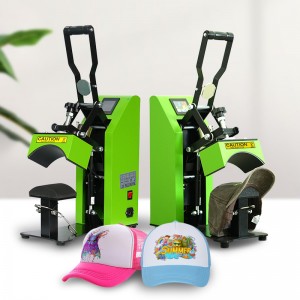 Hat Press Sublimation Transfer Cap Heat Press Machine 半自动烤帽机印帽机鸭舌帽渔夫帽旅游帽印logo