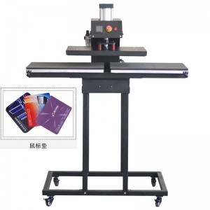 Pneumatic Automatic Big Size 40x50cm T-shirt Heat Press Machines Pull-out Bottom Design Sublimation Transfer Printing Machine