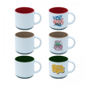 6oz 12oz内彩化妆土杯 12OZ白色U型杯 12OZ双彩U型杯 M-PN 竹底花盆 M-SQ 11oz方手把白杯多款式可选