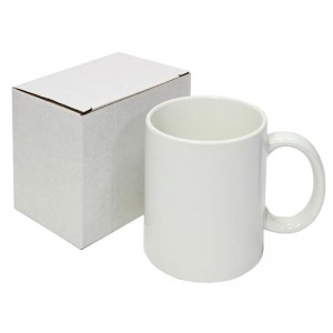 热转印涂层杯陶瓷马克杯子陶瓷杯外贸陶瓷杯特惠11oz涂层白杯加白杯